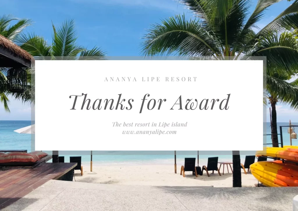 ที่พักอันดับหนึ่งเกาะหลีเป๊ะ โรงแรมที่มีบริการยอดเยี่ยม รีวิวยอดเยี่ยม - Ananya Lipe Resort