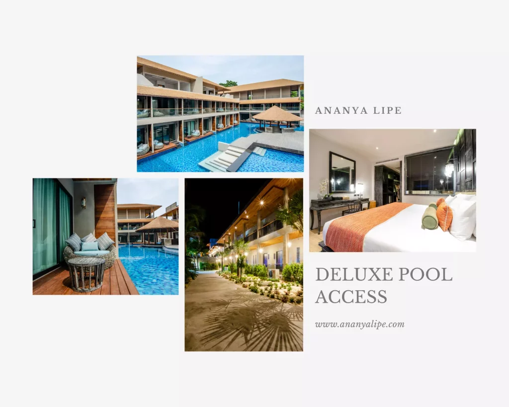 deluxe pool access room
